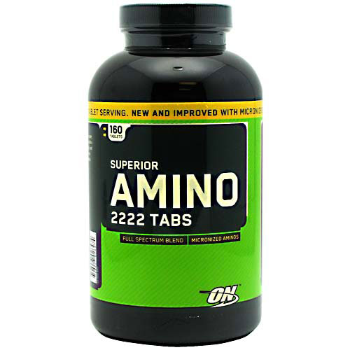 Optimum Nutrition Superior Amino 2222 Tabs, 160 Tablets