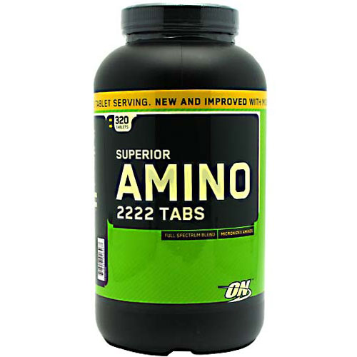Optimum Nutrition Superior Amino 2222 Tabs, 320 Tablets