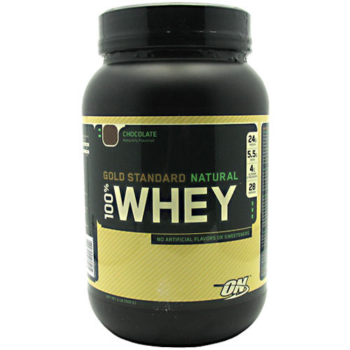 Optimum Nutrition 100% Whey Gold Natural, 2 lb