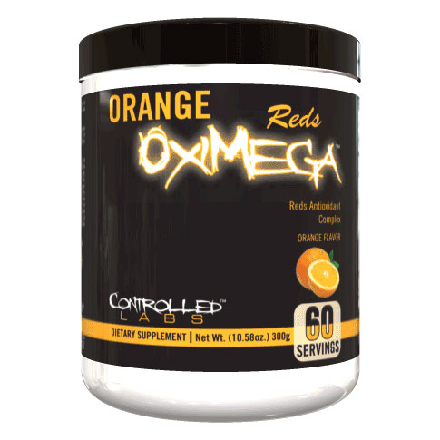 Orange OxiMega Reds, Fruit Supplement, 60 Servings, Controlled Labs
