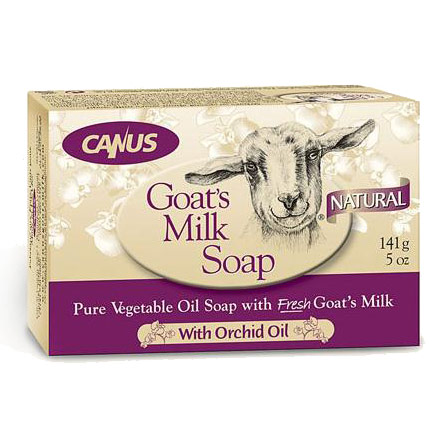 Goat's Milk Bar Soap, with Orchid Oil, 5 oz, Canus Vermont