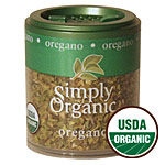 Oregano Leaf Cut & Sifted, Mini Spice, 0.07 oz, Simply Organic
