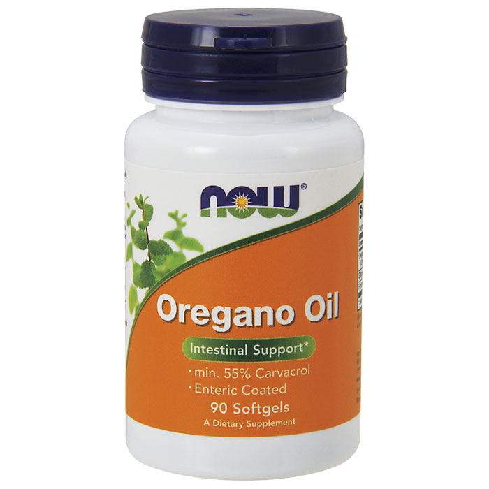 Oregano Oil Enteric Coated, 90 Softgels, NOW Foods