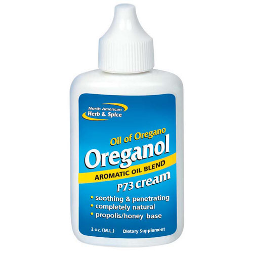 Oreganol P73 Cream, Oil of Oregano, 2 oz, North American Herb & Spice