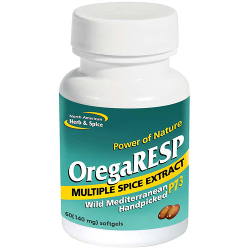 OregaRESP P73, 60 Softgels, North American Herb & Spice