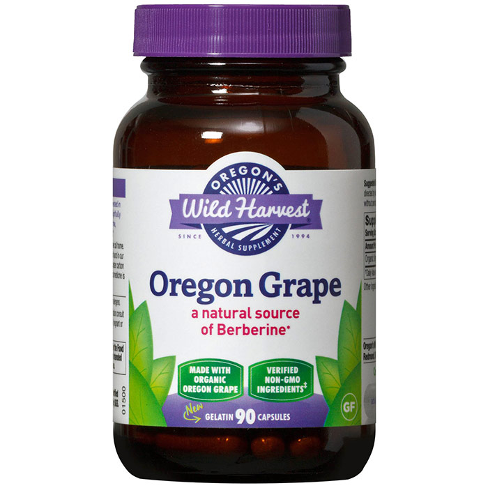 Oregon Grape, Organic, 90 Capsules, Oregons Wild Harvest
