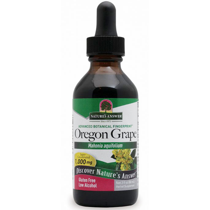 Oregon Grape Root Extract Liquid 2 oz from Natures Answer