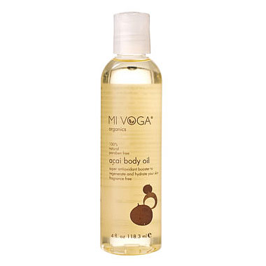 Organic Acai Body Oil, 4 oz, Mi Voga Organics