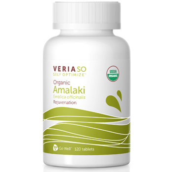 Veria SO Self Optimize Organic Amalaki, Rejuvenation, 120 Tablets