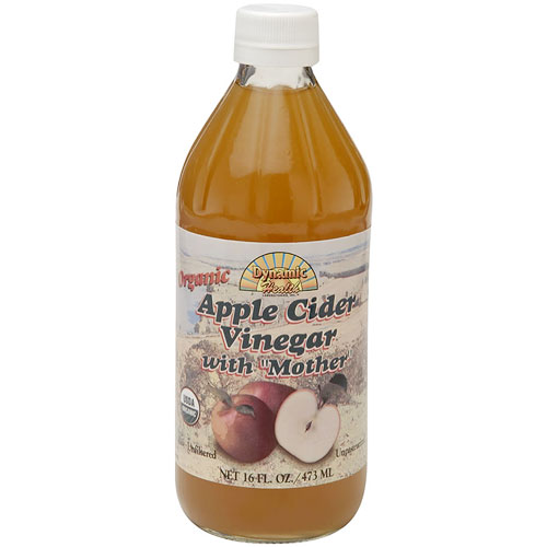 Organic Apple Cider Vinegar, 16 oz, Dynamic Health Labs