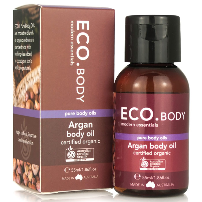 ECO Certified Organic Argan Body Oil, 1.86 oz, Eco Modern Essentials