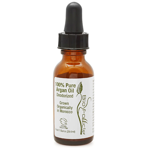 Organic Argan Oil, 100% Pure & Deodorized, 1 oz, Bio Follicle