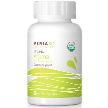Veria SO Self Optimize Organic Arjuna, Cardiac Support, 120 Tablets