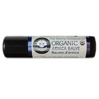 Organic Arnica Salve Tube, 0.06 oz, Merry Hempsters