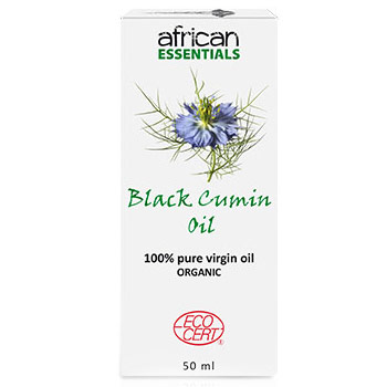 Organic Black Cumin Oil, 50 ml, African Essentials