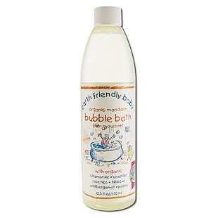 Earth Friendly Baby Organic Bubble Bath - Funtime Mandarin, 12.5 oz, Earth Friendly Baby