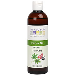 Organic Castor Oil, Hair & Skin Care, 16 oz, Aura Cacia