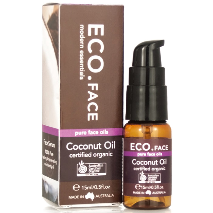 ECO Certified Organic Coconut Face Oil, 0.5 oz, Eco Modern Essentials