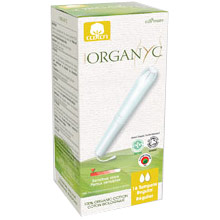 Organic Cotton Tampons with Applicator, Regular, 16 Tampons, Organyc