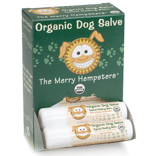 Merry Hempsters Organic Dog Salve, 12 Tubes, Merry Hempsters
