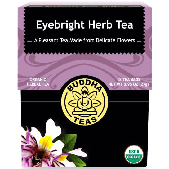 Organic Eyebright Herb Tea, 18 Tea Bags, Buddha Teas