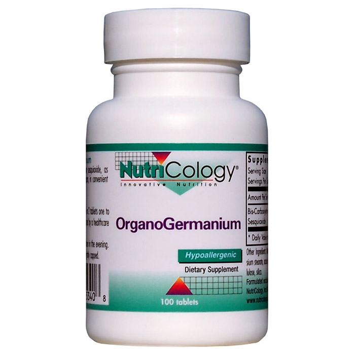 Organic Germanium 100mg 100 tabs from NutriCology