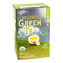 Organic Green Tea, 20 Tea Bags, Prince of Peace