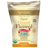 Organic Ground Premium Flaxseed, 14 oz, Spectrum Essentials