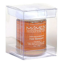 Organic Hair Removal System for Men Refill Jar, 12 oz, MOOM