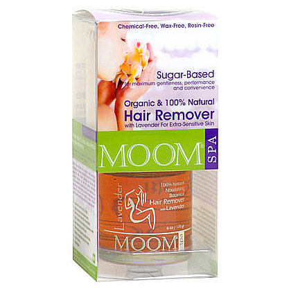 Organic Hair Removal Kit with Lavender (SPA Formula), MOOM