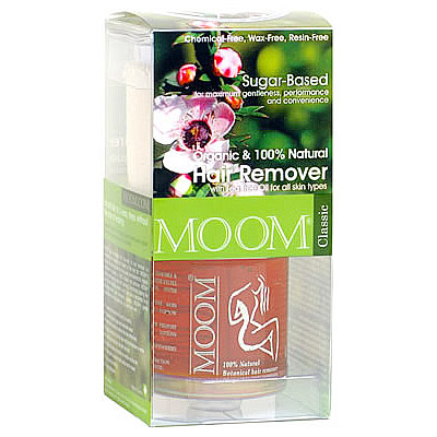 MOOM Organic Hair Removal Kit with Tea Tree (Classic), MOOM