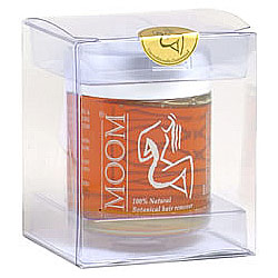 MOOM Organic Hair Removal with Tea Tree Refill Jar (Classic), 6 oz, MOOM