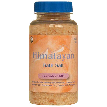 Organic Himalayan Bath Salt - Lavender Hills, 6 oz, Aloha Bay