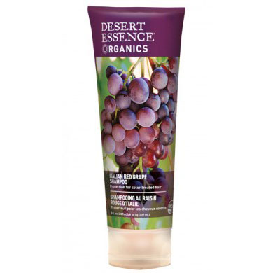 Desert Essence Organic Italian Red Grape Shampoo 8 oz, Desert Essence