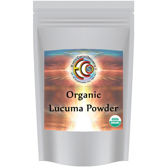 Organic Lucuma Powder, 8 oz, Earth Circle Organics