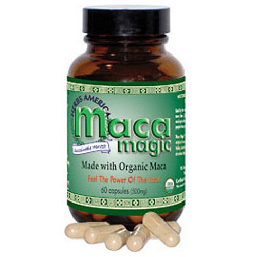 Organic Maca Express Energy 60 vegicaps from Maca Magic