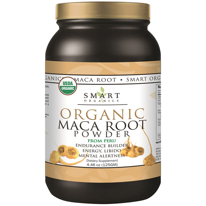 Organic Maca Root Powder, 4.46 oz, Smart Organics