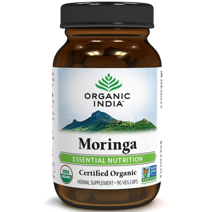 Organic Moringa, 90 Vegetarian Capsules, Organic India