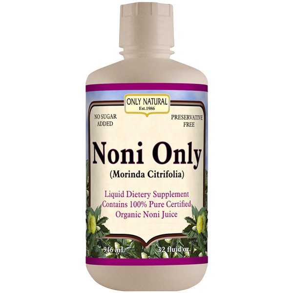 Organic Noni Only Juice, 32 oz, Only Natural Inc.