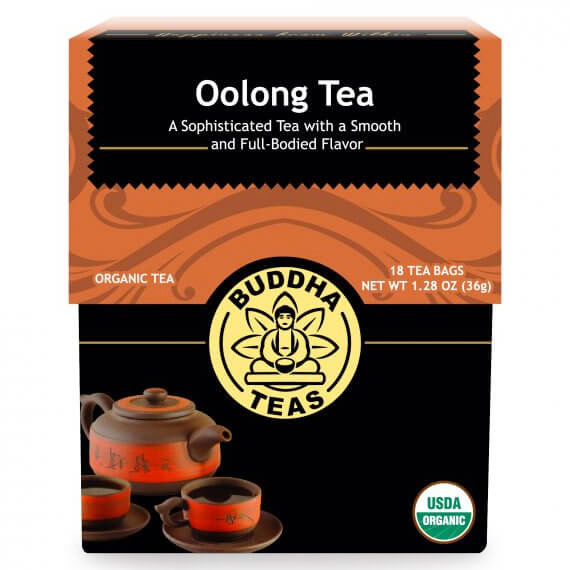 Organic Oolong Tea, 18 Tea Bags, Buddha Teas