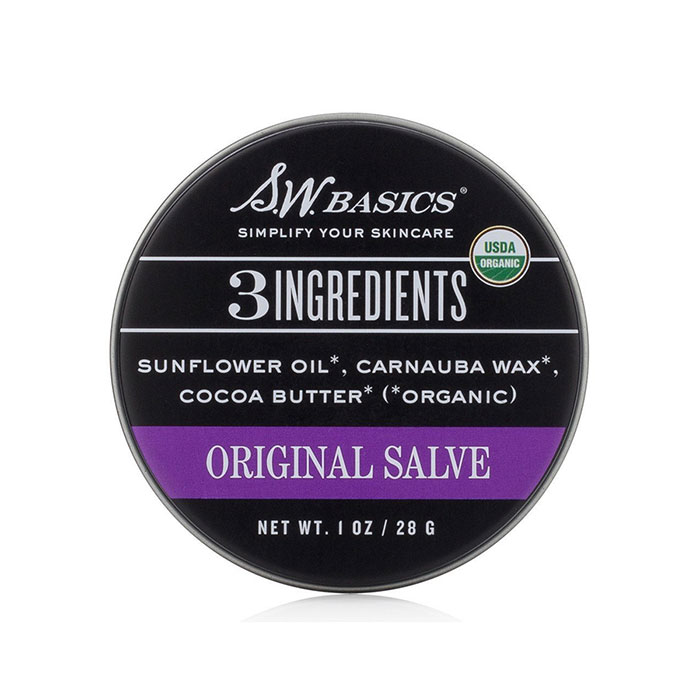 Organic Original Salve, 3 Ingredients, 1 oz, S.W. Basics