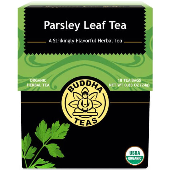 Organic Parsley Leaf Tea, 18 Tea Bags, Buddha Teas