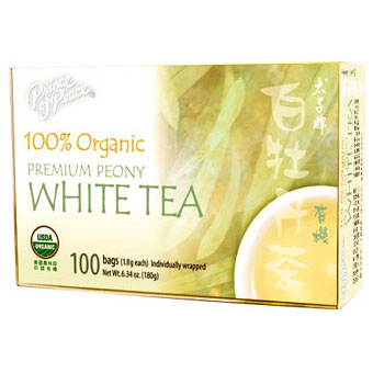 Prince of Peace Organic Peony White Tea 100 tea bag, Prince of Peace