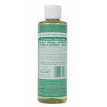 Dr. Bronner's Magic Soaps Organic Pure Castile Liquid Soap Almond 8 oz from Dr. Bronner's Magic Soaps