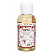 Dr. Bronner's Magic Soaps Organic Pure Castile Liquid Soap Eucalyptus 2 oz from Dr. Bronner's Magic Soaps