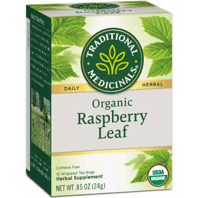 Organic Raspberry Leaf Tea 16 bags, Traditional Medicinals Teas