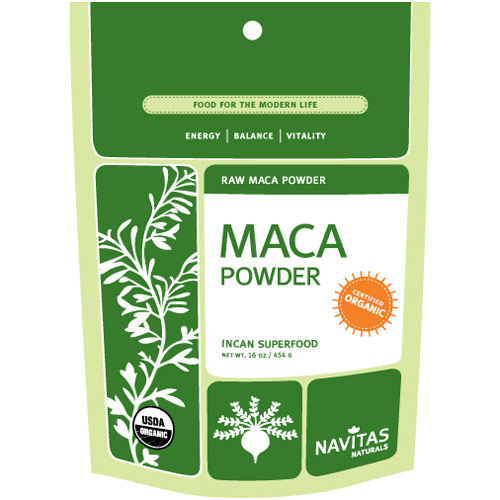 unknown Organic Raw Maca Powder, 16 oz, Navitas Naturals