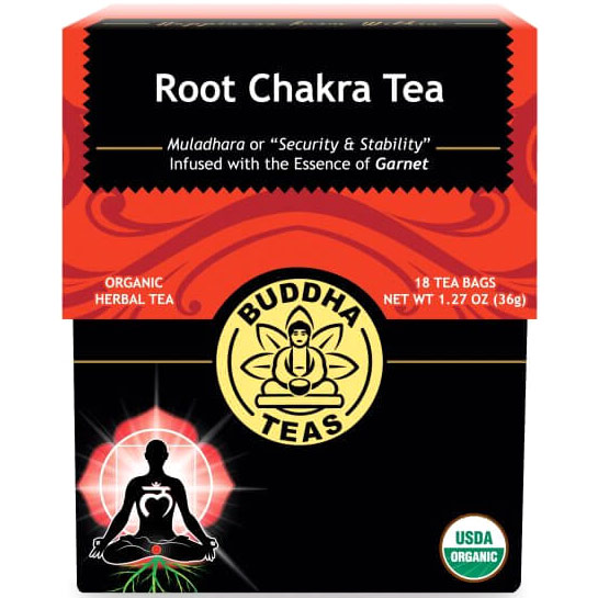 Organic Root Chakra Tea, 18 Tea Bags, Buddha Teas