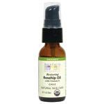 Organic Rosehip Oil, Skin Care Beauty Oil, 1 oz, Aura Cacia