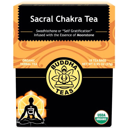 Organic Sacral Chakra Tea, 18 Tea Bags, Buddha Teas